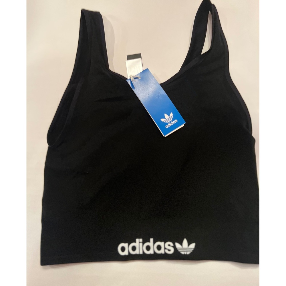Adidas Modern Flex Sports Bra Black Size Medium
